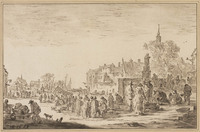KG 07315
<br/>
Vismarkt
<br/>
<em>Ploos van Amstel, Cornelis (1726-1798)</em>
